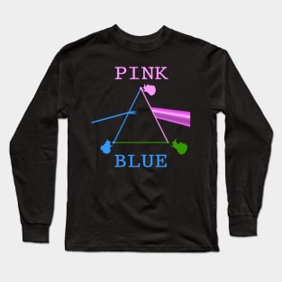 PINK BLUE - Dark Side of the Magic Long Sleeve T-Shirt